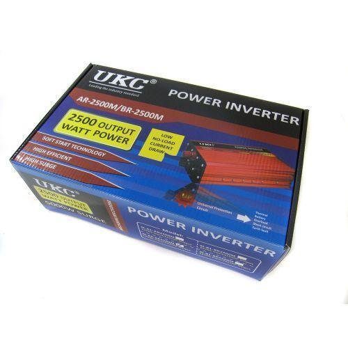 Перетворювач AC/DC AR 2500W Інвертор напруги 12V-220V 5