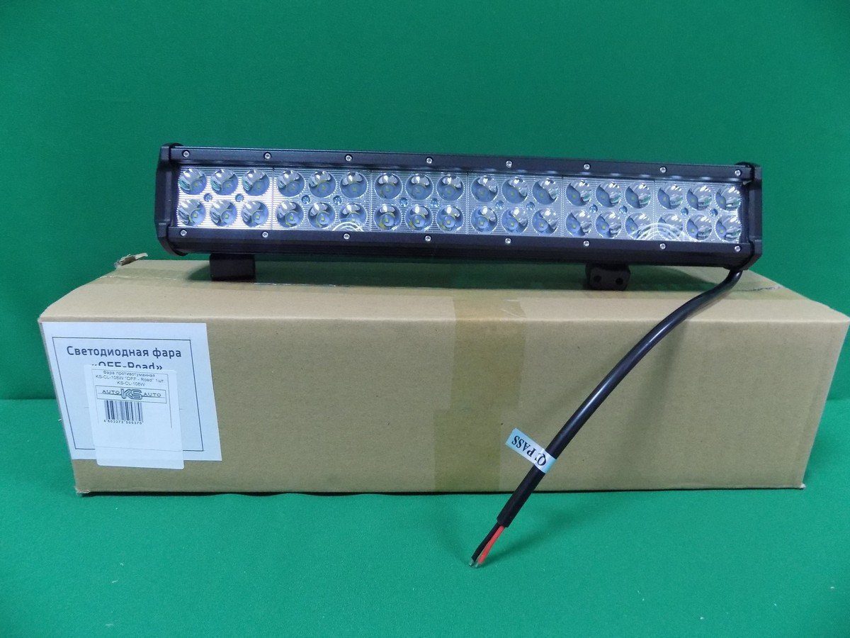 Автофара 42 LED 5D-126W-MIX CG02, 500 х 70 х 80 мм PR5 6