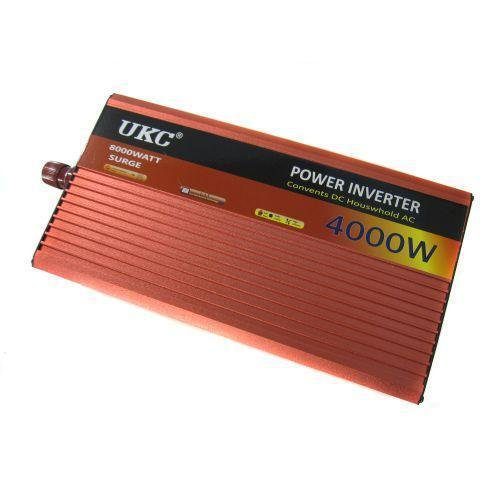 Перетворювач AC/DC 4000W з функцією плавного пуску Інвертор напруги 12V-220V 2