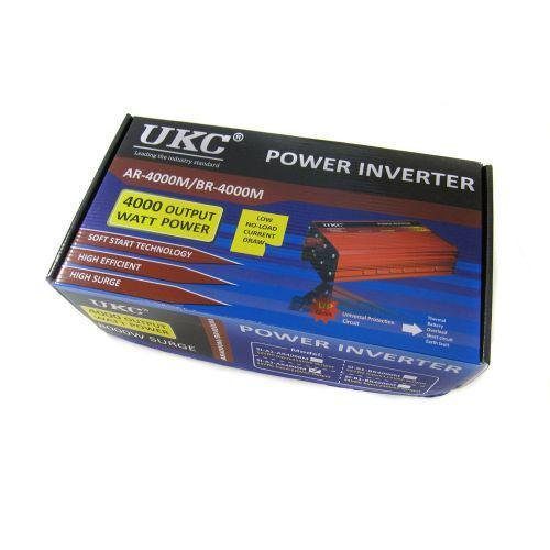 Перетворювач AC/DC 4000W з функцією плавного пуску Інвертор напруги 12V-220V 4