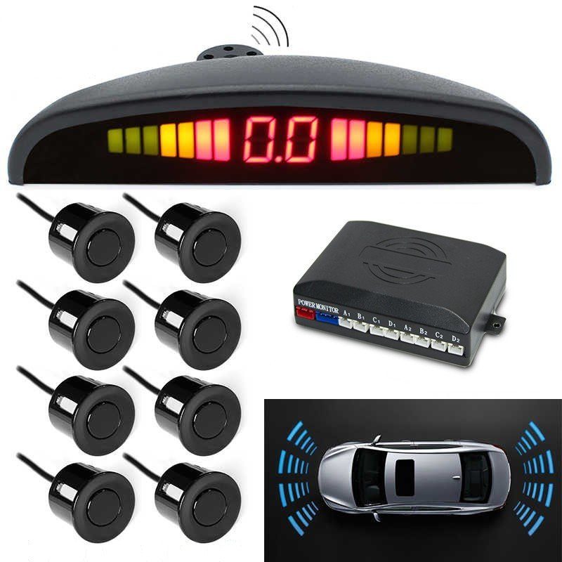 Паркувальна система на 8 датчиків в авто Assistant Parking Sensor Автомобільний парктронік 4