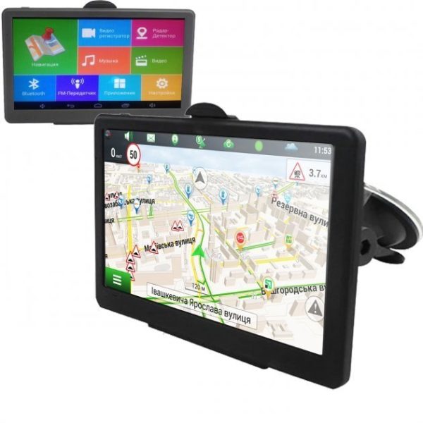 GPS навігатор Android 7" з сенсорним екраном EL-705 512/8 PR5