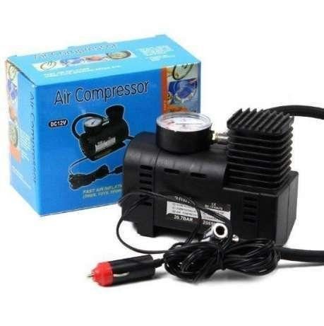 Автомобільний насос - компресор Air compressor DC-12V ∙ Портативний міні-насос в авто 3