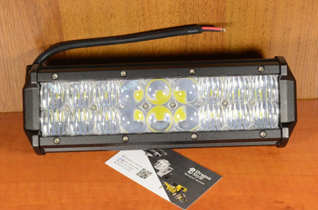 Автофара на дах 18 LED 5D-54W-MIX, 235 х 70 х 80 мм 2