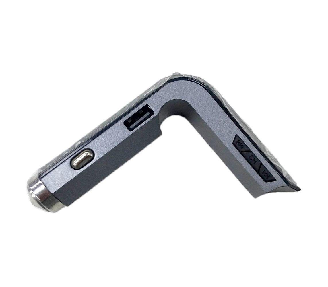Автомобільний FM модулятор трансмітер H13BT Bluetooth microSD AUX USB 2