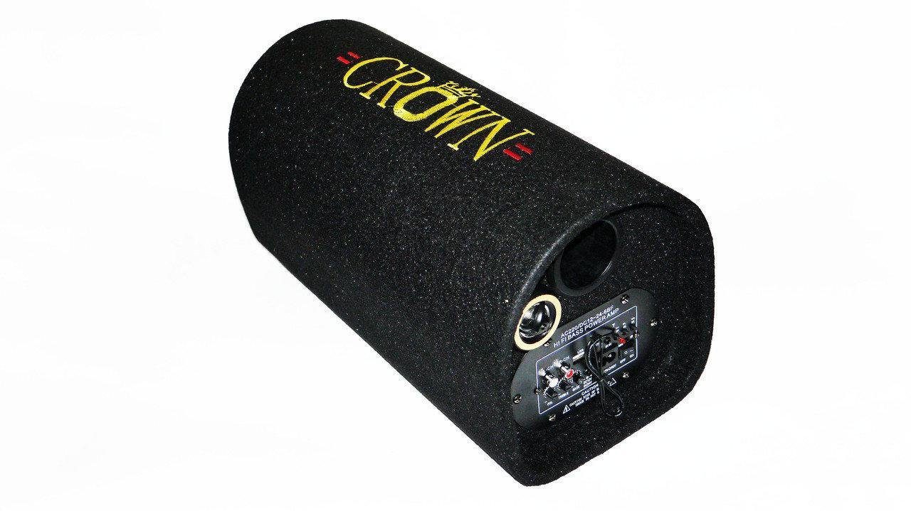 6" Активний сабвуфер бочка CROWN 200W + Bluetooth PR5 5