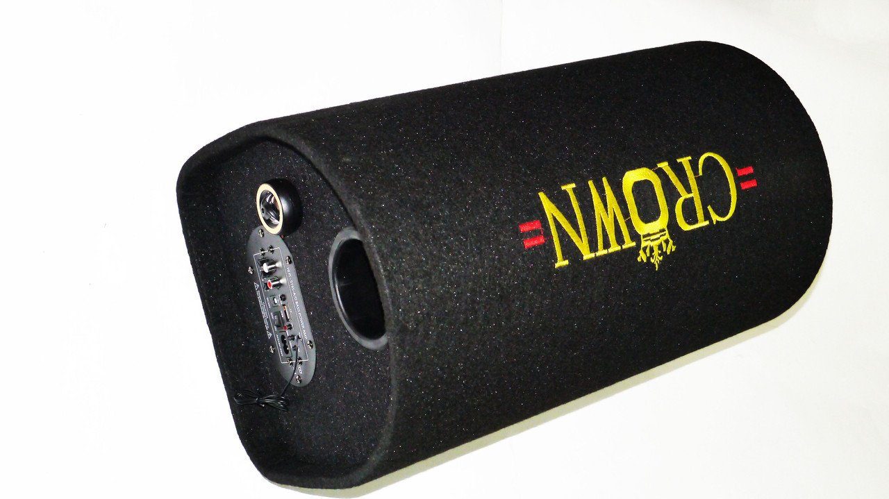 Сабвуфер 10" Дюймов Бочка Активний CROWN - 350 Вт + Bluetooth PR5 3