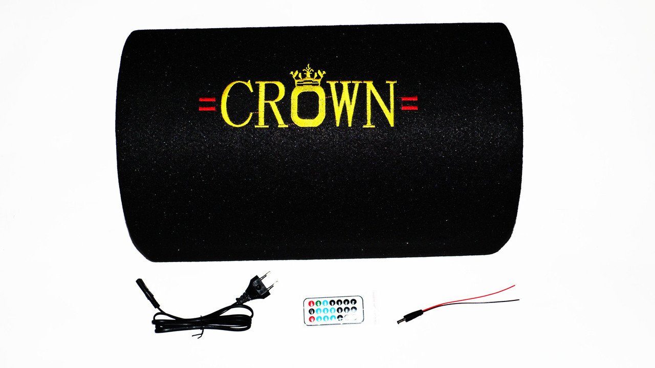 Сабвуфер 10" Дюймов Бочка Активний CROWN - 350 Вт + Bluetooth PR5