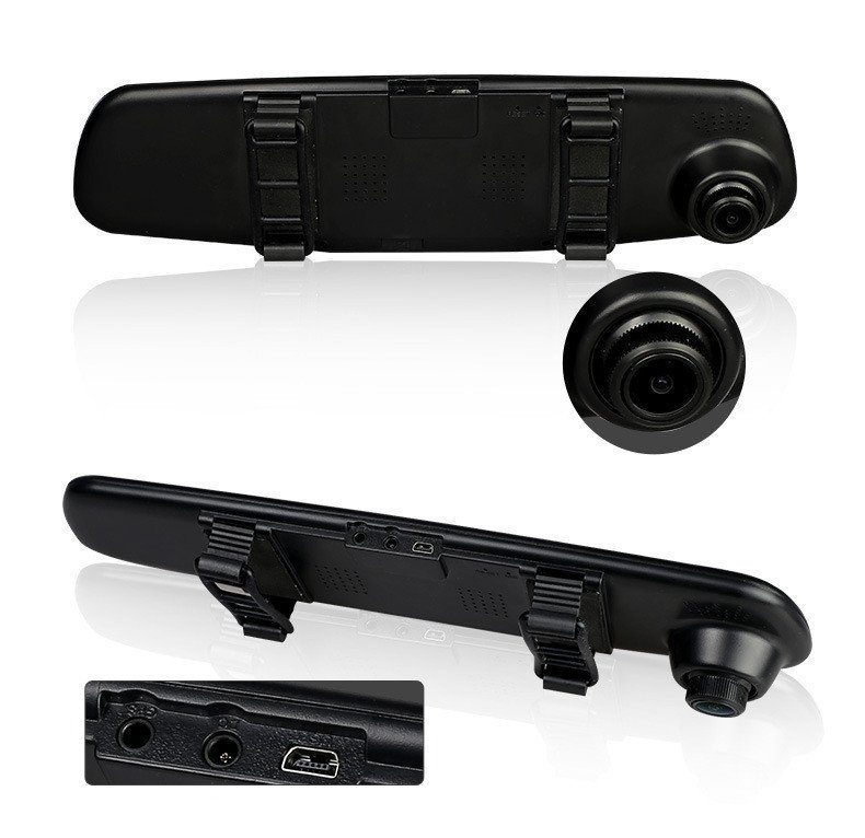 Відеореєстратор - дзеркало Dvr L9000 Full HD Автомобільний реєстратор із двома камерами 3