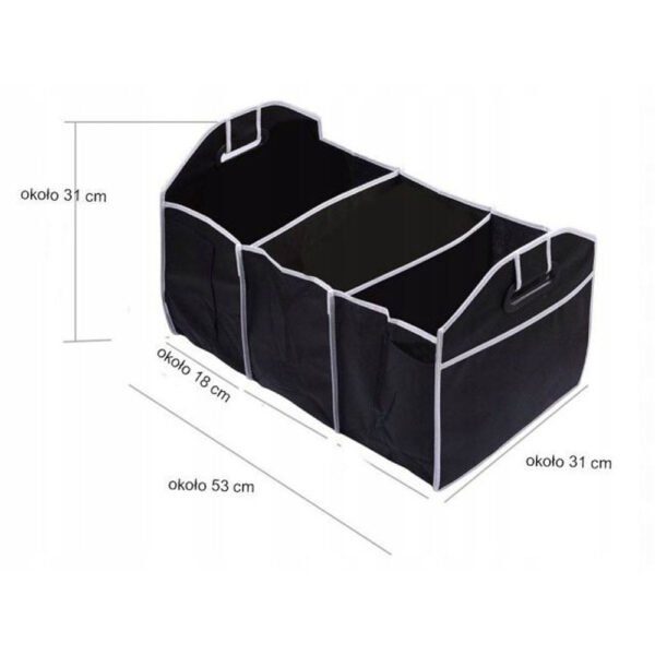 Автомобільний органайзер у багажник Car Boot Organizer Сумка з ручками в авто 6