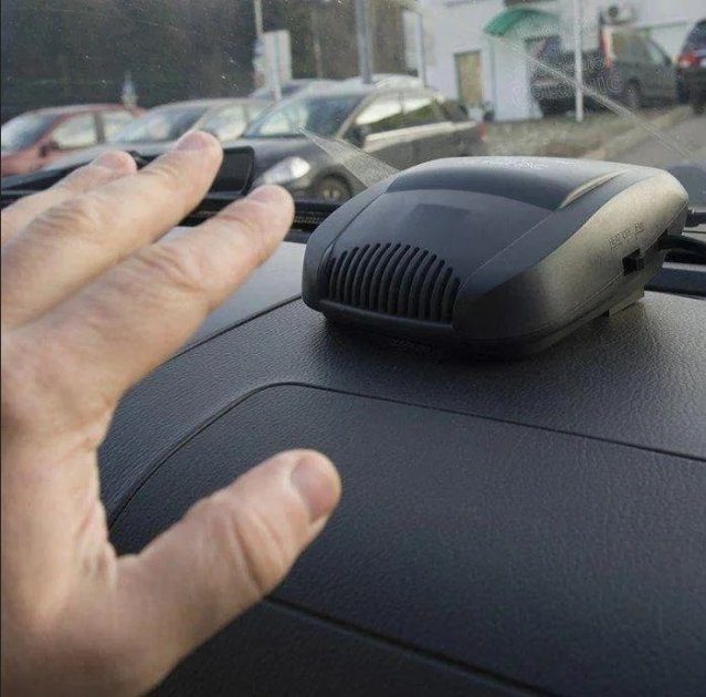 Автомобільна дуйка CAR FAN CF-702 ∙ Портативний автомобільний обігрівач салону дуйчик від прикурювача 3