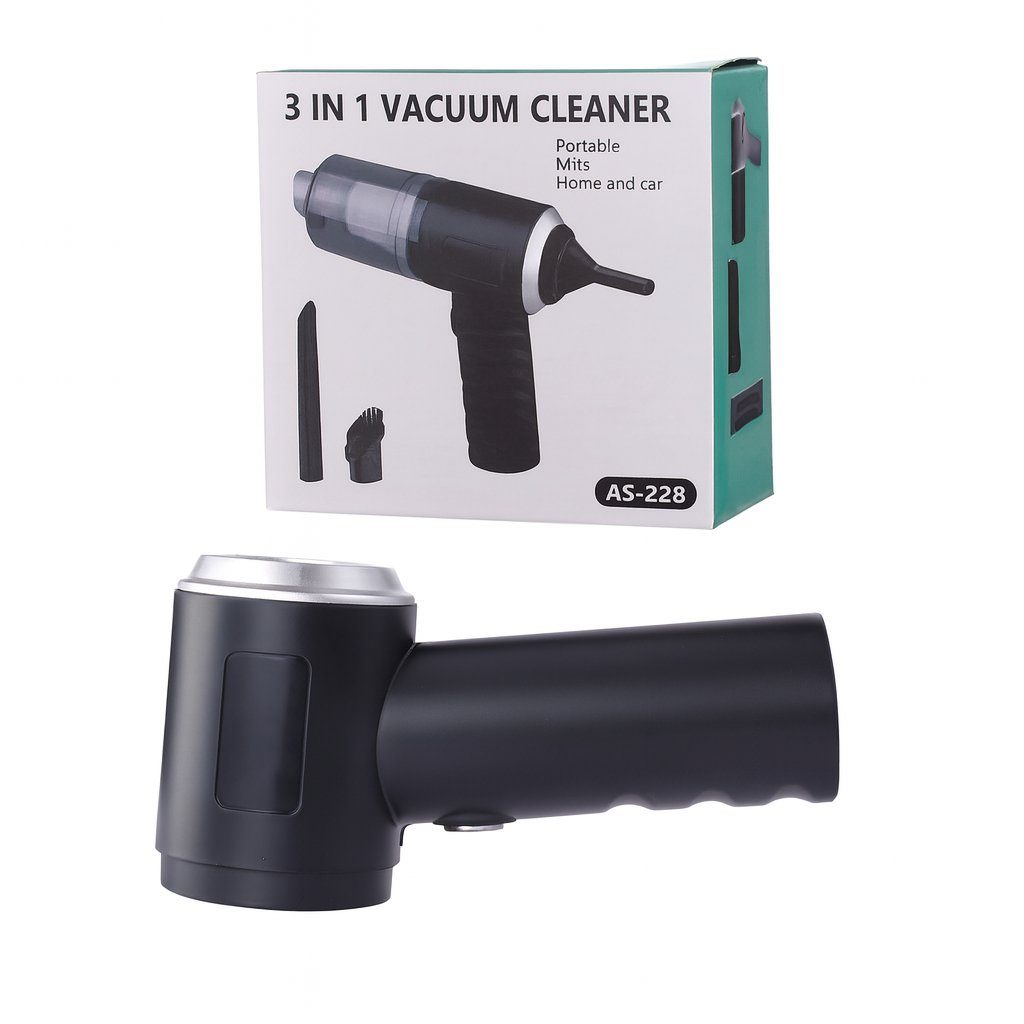 Автомобільний бездротовий портативний пилосос Vacuum cleaner 2 in 1 4