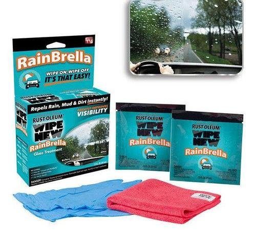 Засіб для захисту скла автомобіля від води та бруду Rain Brella Антидощ
