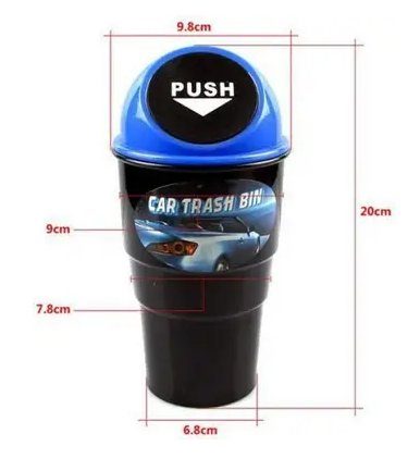 Автомобільне відро для сміття Car Trash Bin 4