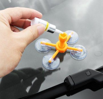 Комплект для ремонту лобового скла Windshield ∙ Ремкомплект для видалення сколів та тріщин скла 2