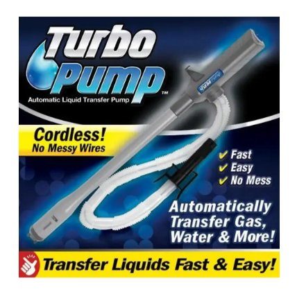 Автоматичний насос для перекачування рідин Turbo Pump ∙ Апарат для перекачки води, газу, олії 2