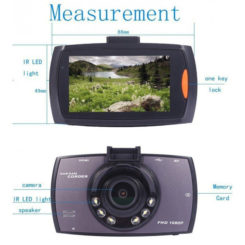 Автомобільний відеореєстратор DVR G30 ∙ Автореєстратор з мікрофоном 3