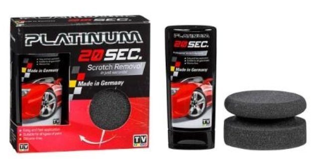 Засіб для видалення подряпин Platinum 20 sec / Паста для полірування автомобіля 3