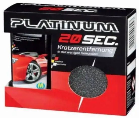 Засіб для видалення подряпин Platinum 20 sec / Паста для полірування автомобіля 2