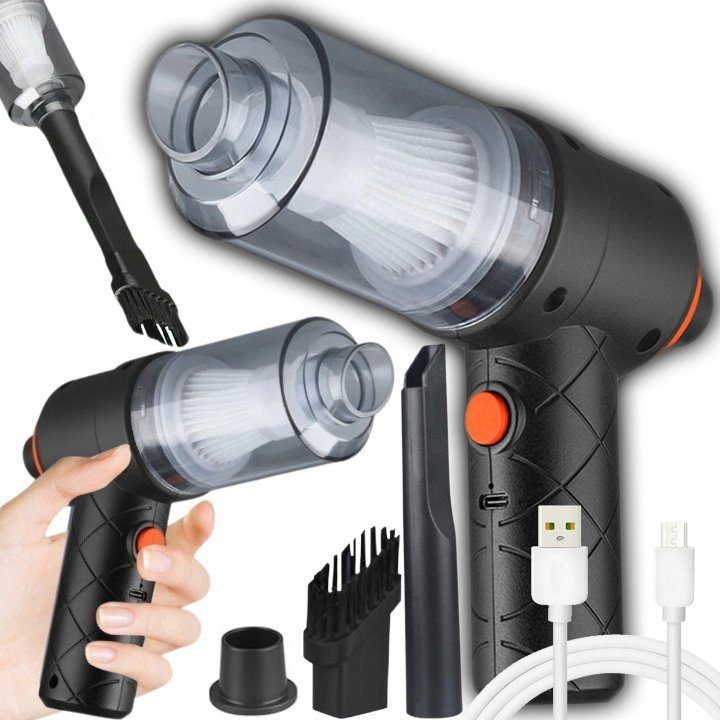 Автомобільний бездротовий портативний пилосос Easy Vacuum cleaner 2 in 1 M2042 3