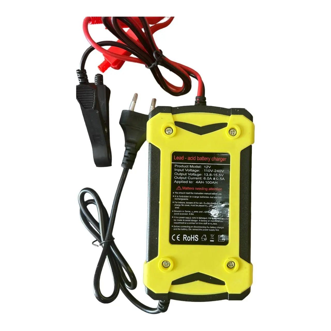 Зарядний пристрій для автомобільного акумулятора Smart Charger 12V 6A 2