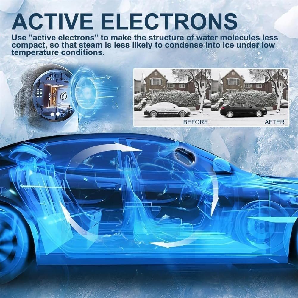 Антифриз пристрій для видалення снігу з автомобіля De Icer ∙ Електромагнітний De Icer молекулярний розморожувач 6