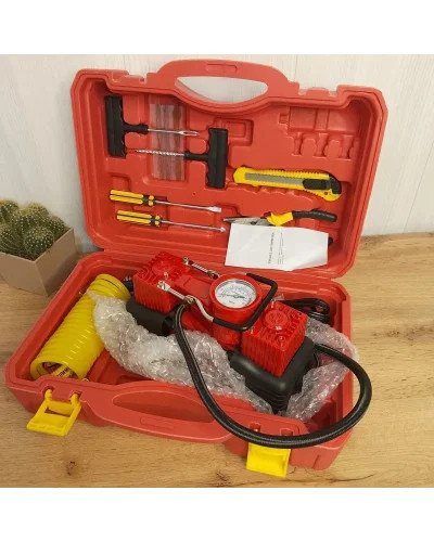 Автомобільний компресор у кейсі RED MA810 3
