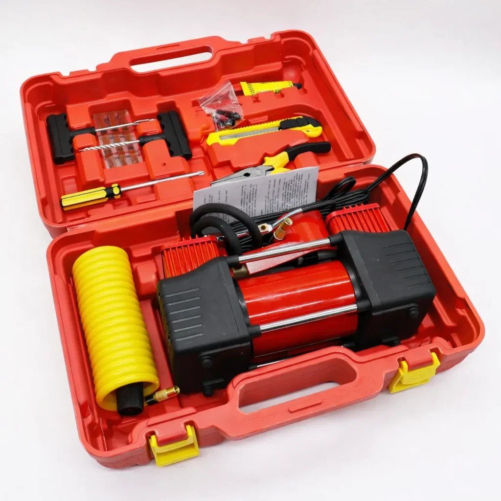 Автомобільний компресор у кейсі RED MA810 5