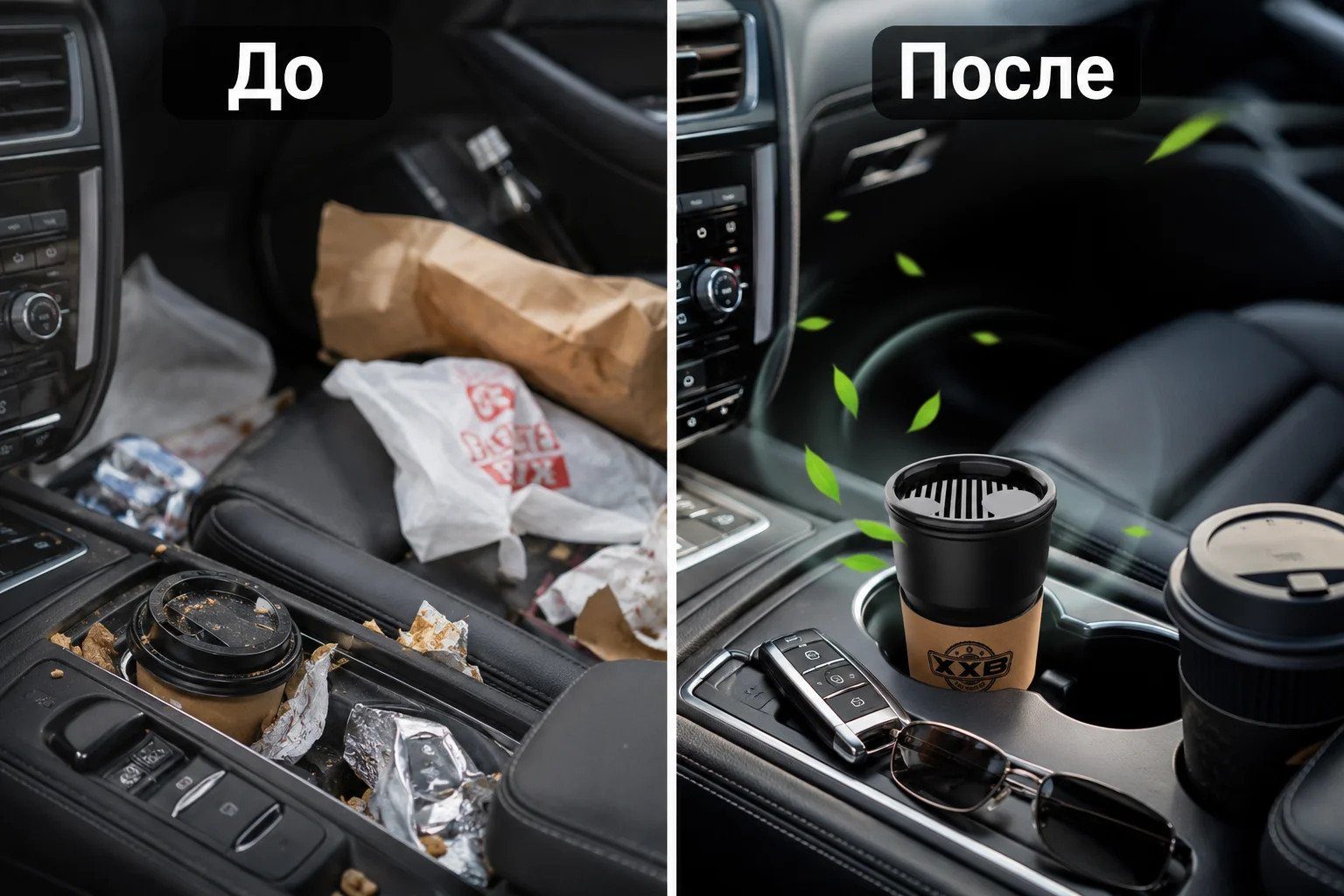 Автомобільний ароматизатор CT-X11 у вигляді стаканчика • Освіжувач повітря в машину для підсклянника, салону авто, дому та офісу 2