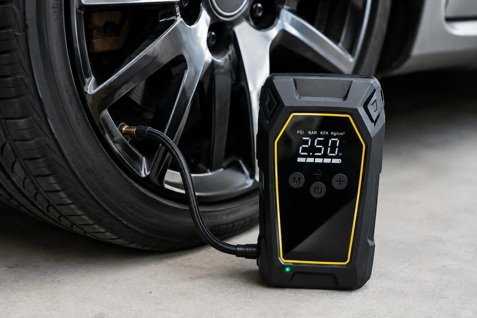 Пускозарядний пристрій K5 4000A • Автомобільний Jump Starter 12V з компресором 150 PSI, Power Bank 16000 мА·рік і LED-ліхтарем 5