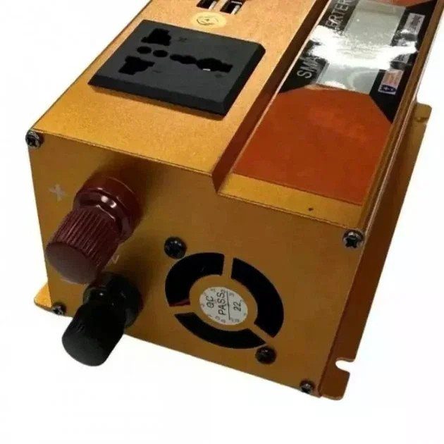 Інвертор 5 CORE SC-1000VA 1000W 12V • Перетворювач напруги 5 CORE SC-1000VA 12V-220V 660 Вт з USB та захистом 4