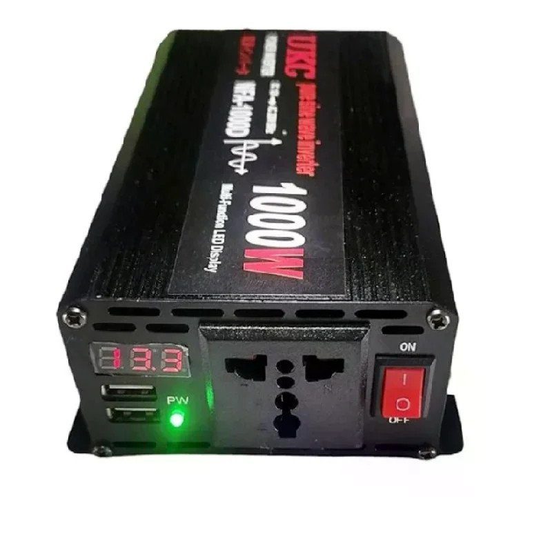 Інвертор 5 CORE 1000W 12V-220V • Перетворювач напруги 5 CORE 1000W DC/AC 12V з USB та модифікованою синусоїдою 4