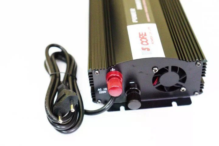 Інвертор 5 CORE 1300W 12V UPS+CHARGE • Перетворювач напруги 5 CORE 1300W 12V-220V із зарядкою акумулятора та захистом 2