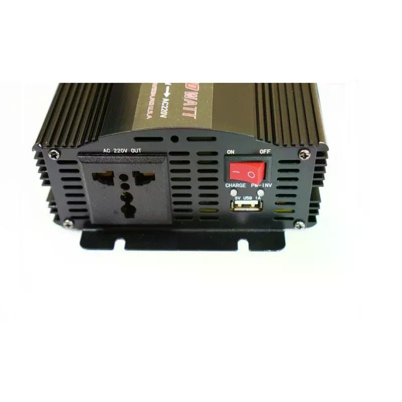 Інвертор 5 CORE 1300W 12V UPS+CHARGE • Перетворювач напруги 5 CORE 1300W 12V-220V із зарядкою акумулятора та захистом 5