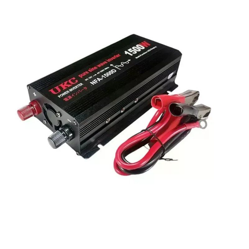 Інвертор 5 CORE 1500W 12V AC/DC • Перетворювач напруги 5 CORE 1500W 12V із синусоїдальним виходом для автономного живлення 5
