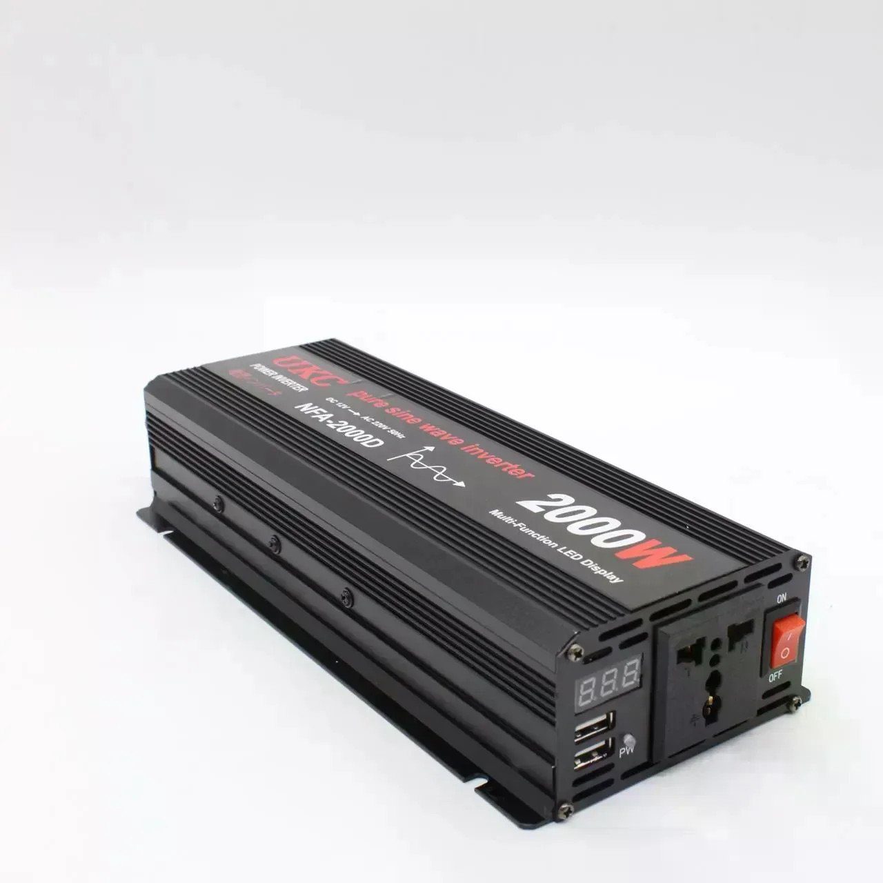 Інвертор 5 CORE 2000W 12V з чистою синусоїдою • Перетворювач 5 CORE 2000W 12V-220V AC/DC Pure Sine Wave для резервного живлення 6