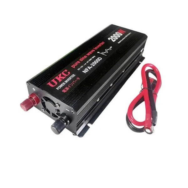 Інвертор 5 CORE 2000W 12V з чистою синусоїдою • Перетворювач 5 CORE 2000W 12V-220V AC/DC Pure Sine Wave для резервного живлення 2