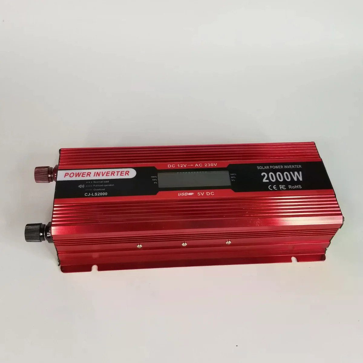 Інвертор 5 CORE 2000W 12V LCD • Перетворювач напруги 5 CORE 2000W 12V-220V Digital з робочою потужністю 1000 Вт і дисплеєм 5