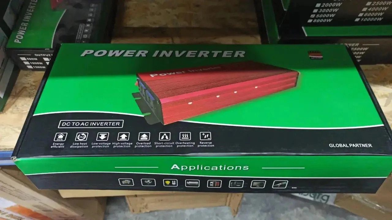 Інвертор 5 CORE UN-3061 5000W 12V • Перетворювач напруги 5 CORE UN-3061 12V-220V 2200 Вт з USB та охолодженням 2