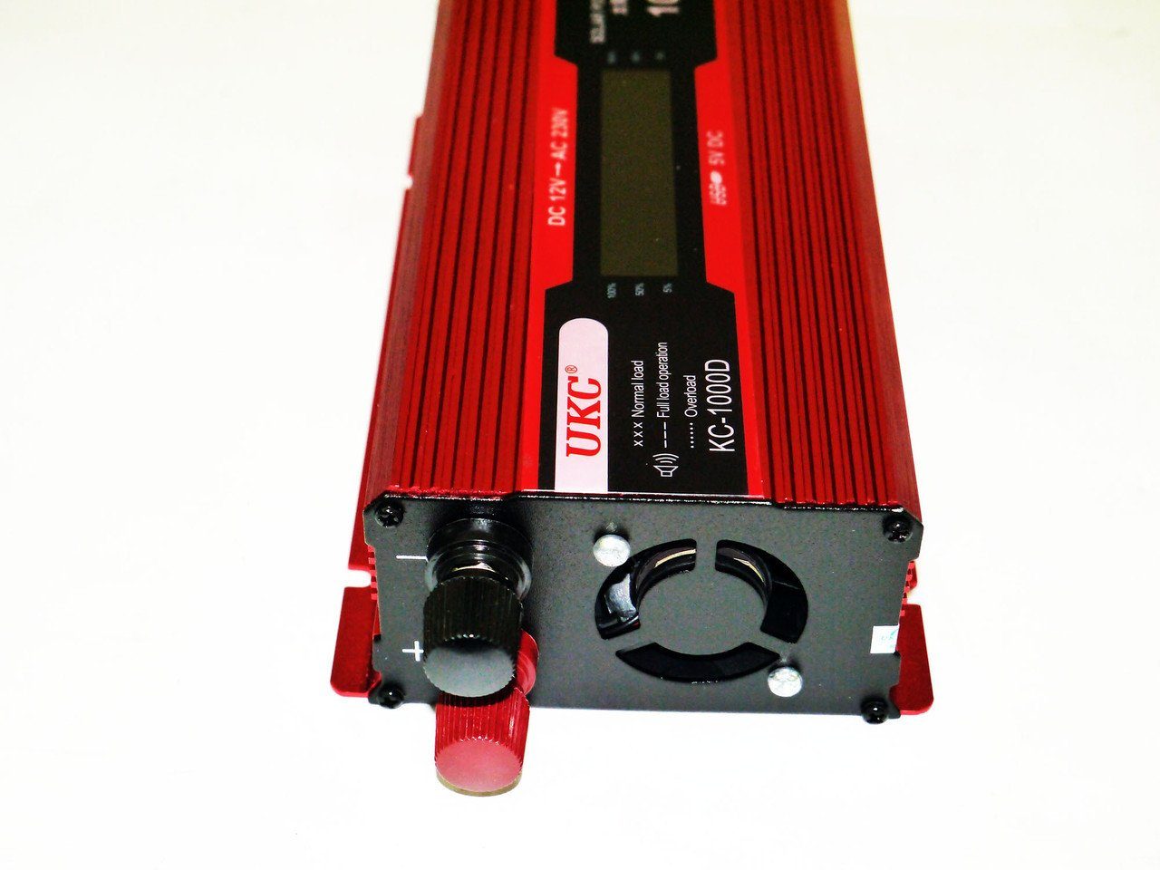 Перетворювач 12V-220V 1000W Інвертор напруги з LCD дисплеєм 3