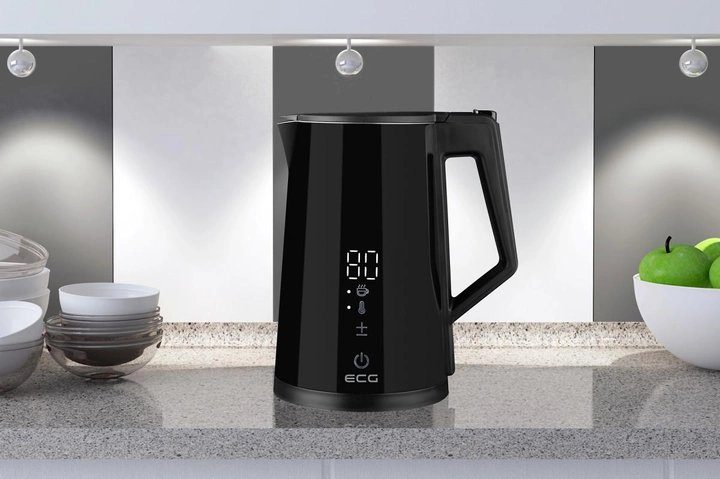Чайник ECG RK 1893 Digitouch Black 7