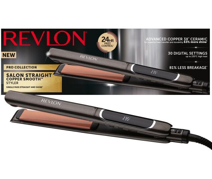 Стайлер/вирівнювач Revlon Salon Straight Copper Smooth Styler (RVST2175E2) 3