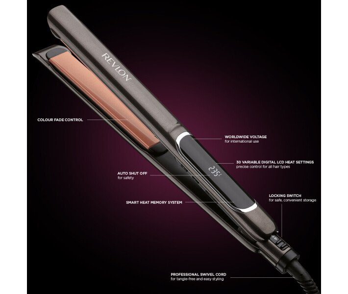 Стайлер/вирівнювач Revlon Salon Straight Copper Smooth Styler (RVST2175E2) 4