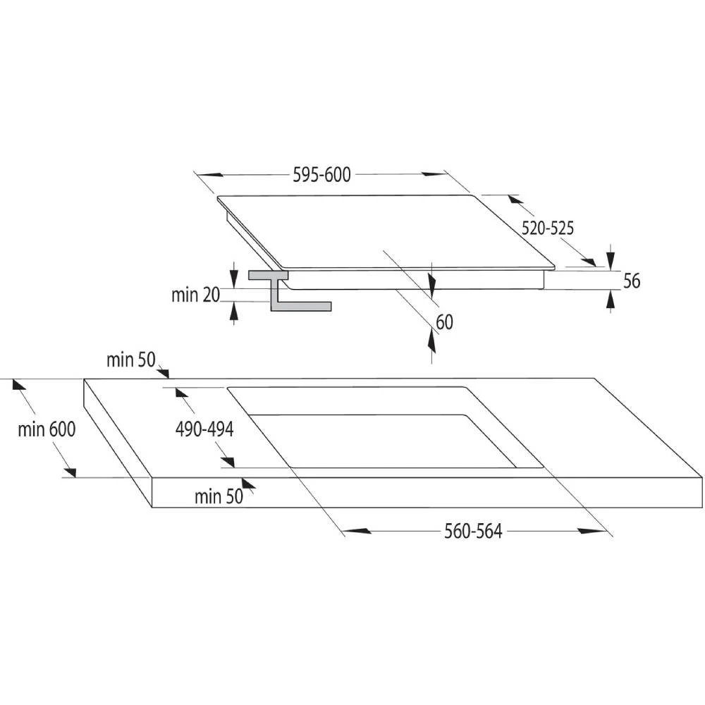 Варильна поверхня Gorenje IT64ASC (індукція) 8