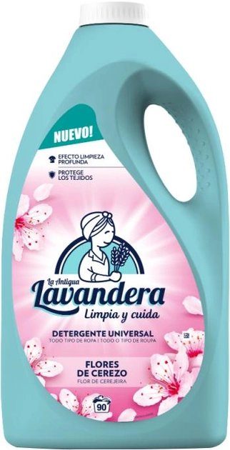 Прал.гель Lavandera flores de cerezo 4,5 л (90 пр) Іспанія