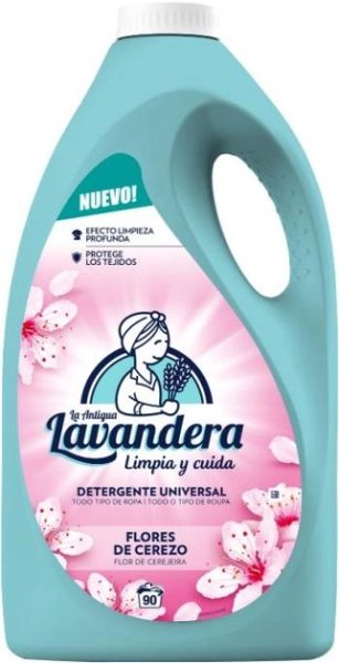 Прал.гель Lavandera flores de cerezo 4,5 л (90 пр) Іспанія