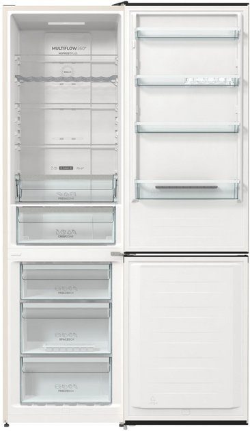 Холодильник Gorenje NRK6202AC4 беж. 8