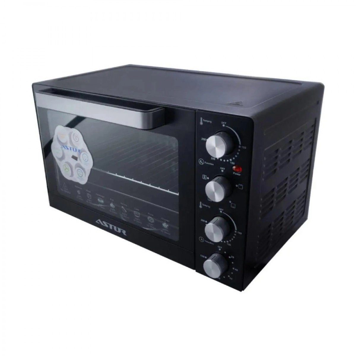 Духовка Astor CZ-2146 46л конвекція (чорна) 3