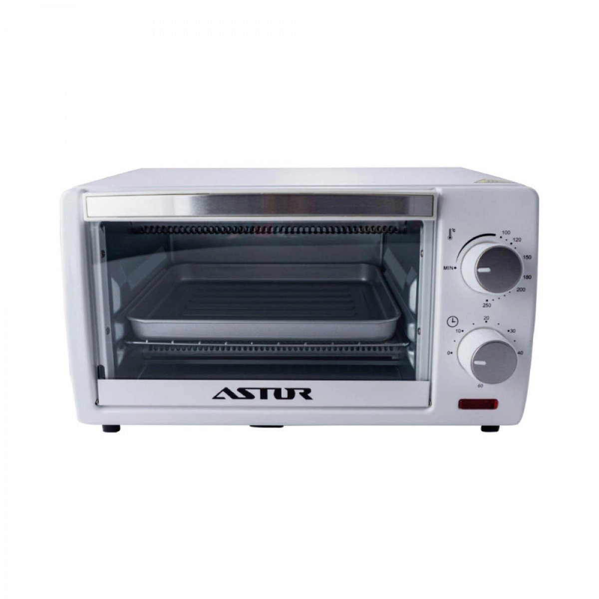 Духовка ростерна Astor CZ-2209 (міні-піч 9л) біла 4