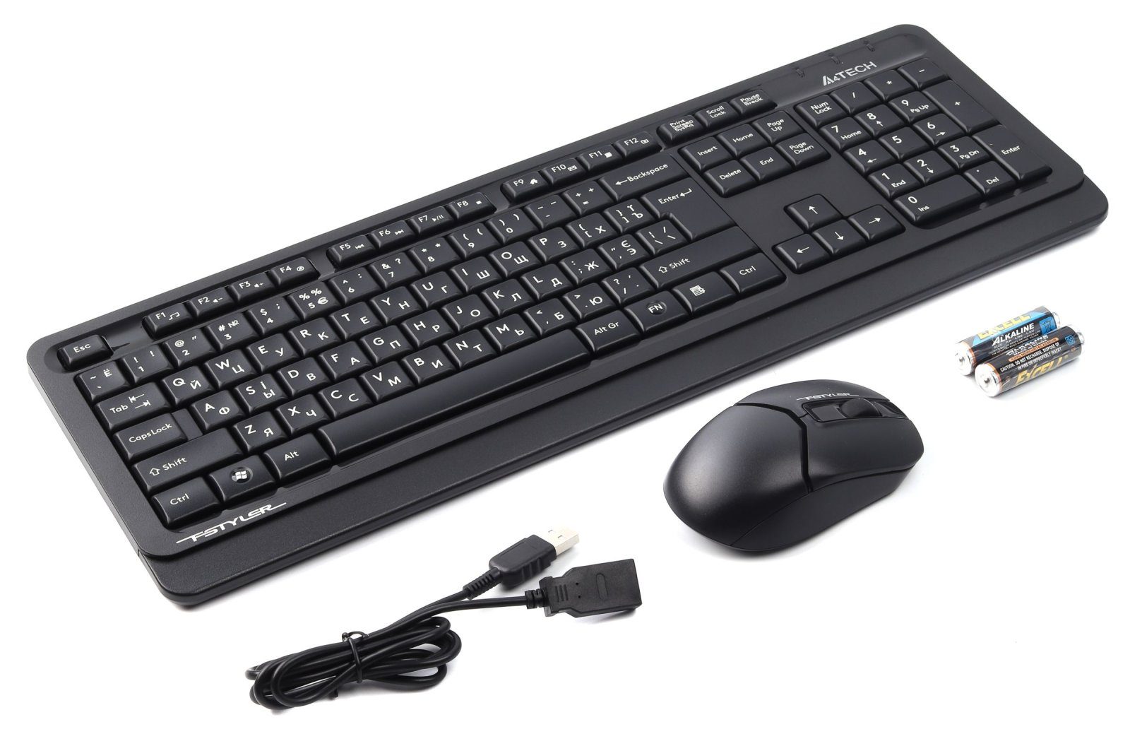 Комплект бездротовий A4-Tech Fstyler FG1012 Black 2